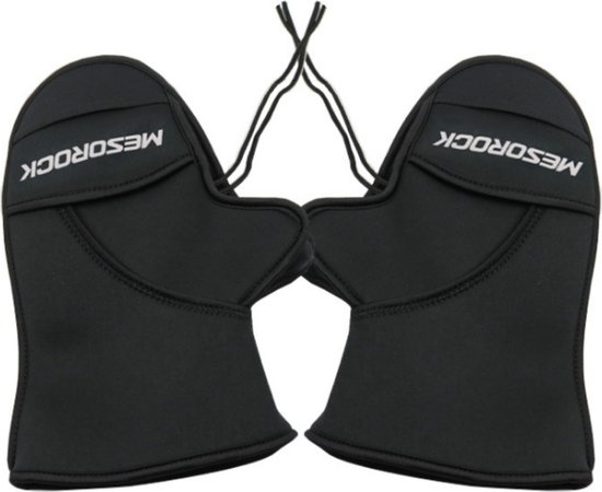 Scooter Handmoffen - Zwart - Handmoffen - Scooter Accesoires - Brommer Handschoenen - Winddicht - Waterdicht - Handmof