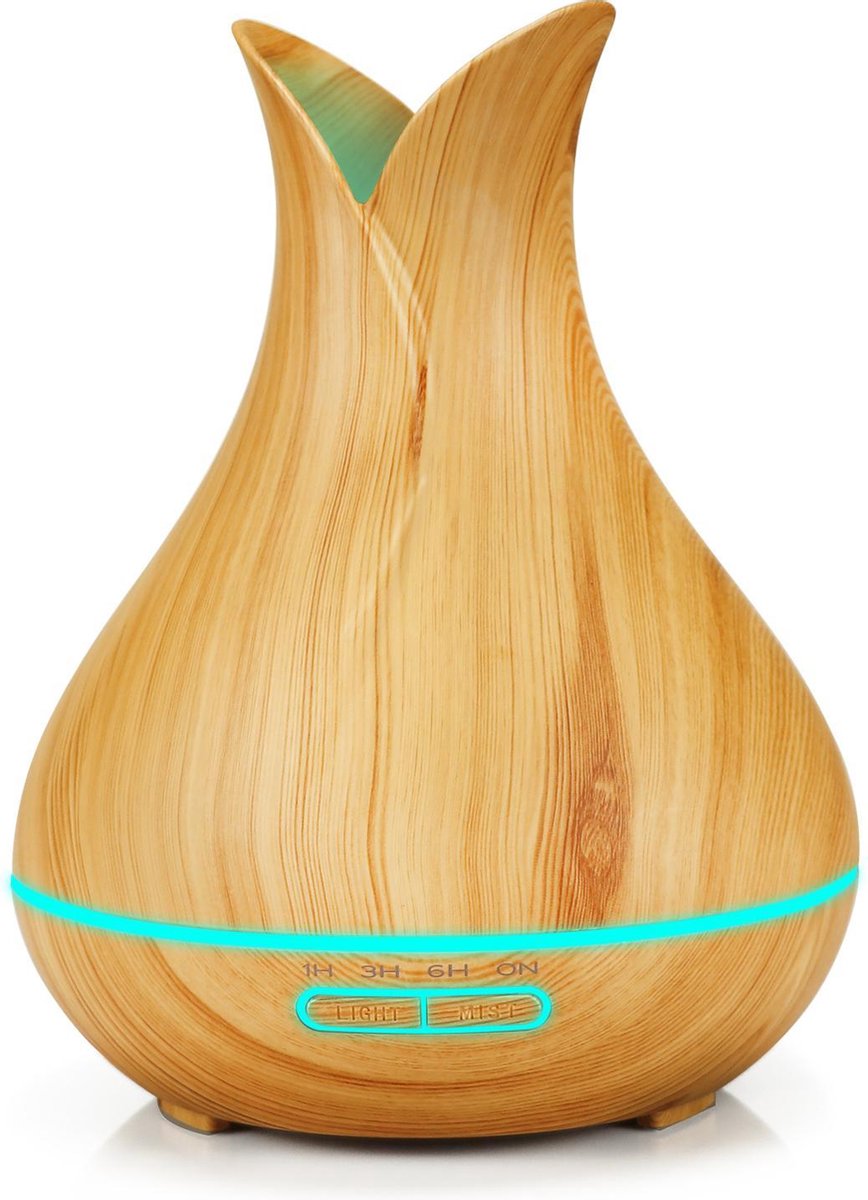 Goedkoopste Aroma Diffuser - Diffuser - aromatherapie - Verneverlaar - Lucht bevochtiger - olie verdamper - Tulp
