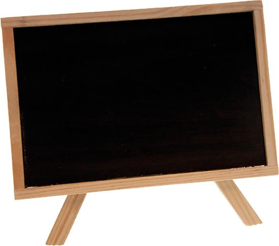 Houten Schoolbord - Klein - 16 x 11 cm | bol.com