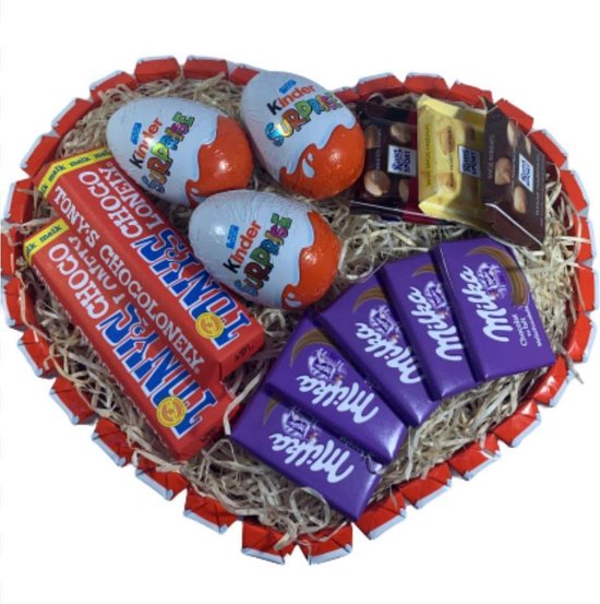 federatie duisternis Acquiesce Chocolade giftpack - Chocolade in de vorm van een hart - Valentijn - Love -  chocolade... | bol.com