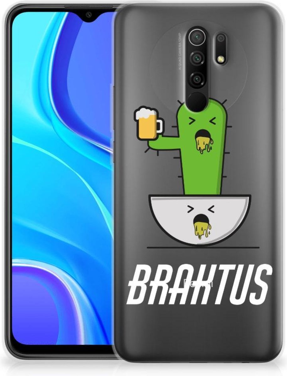 Xiaomi Redmi 9 Telefoonhoesje met Naam Braktus