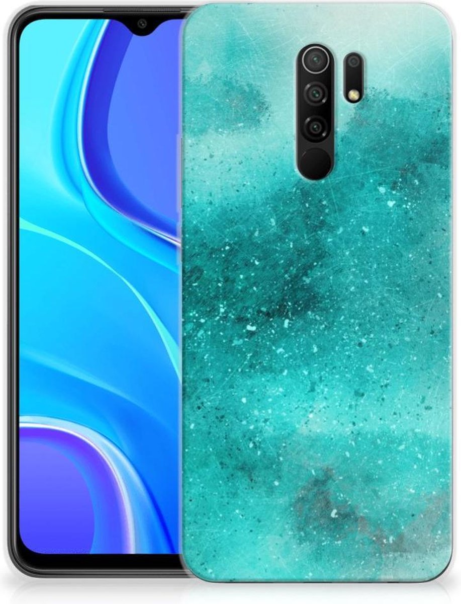 Hoesje maken Xiaomi Redmi 9 Painting Blue