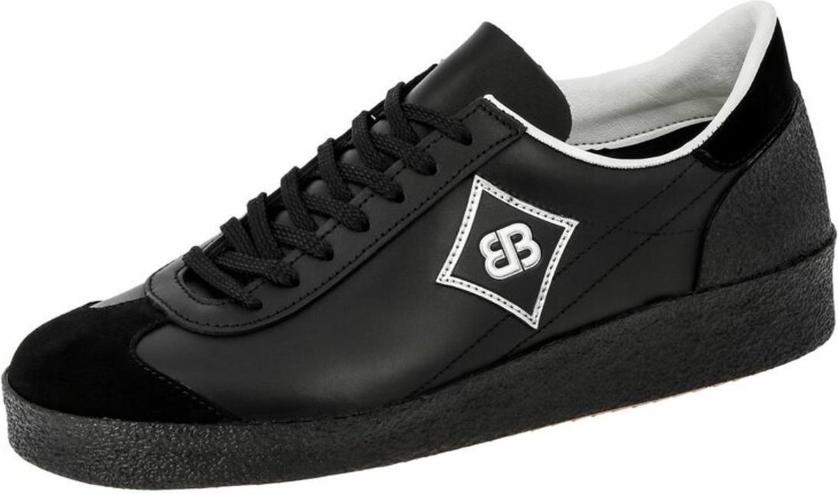 Brütting sneaker Astroturfer handgemaakte sportschoen Zwart