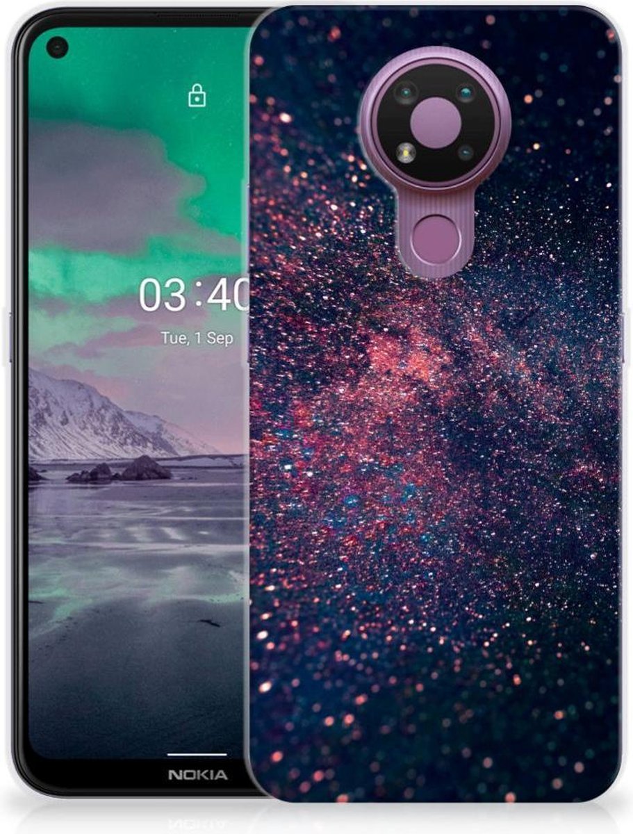 Nokia 3.4 TPU Hoesje Stars