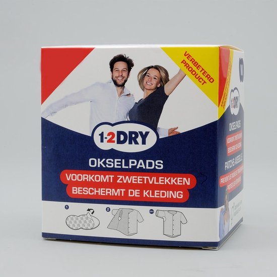 Foto: 20 anti transpirant okselpads wit medium