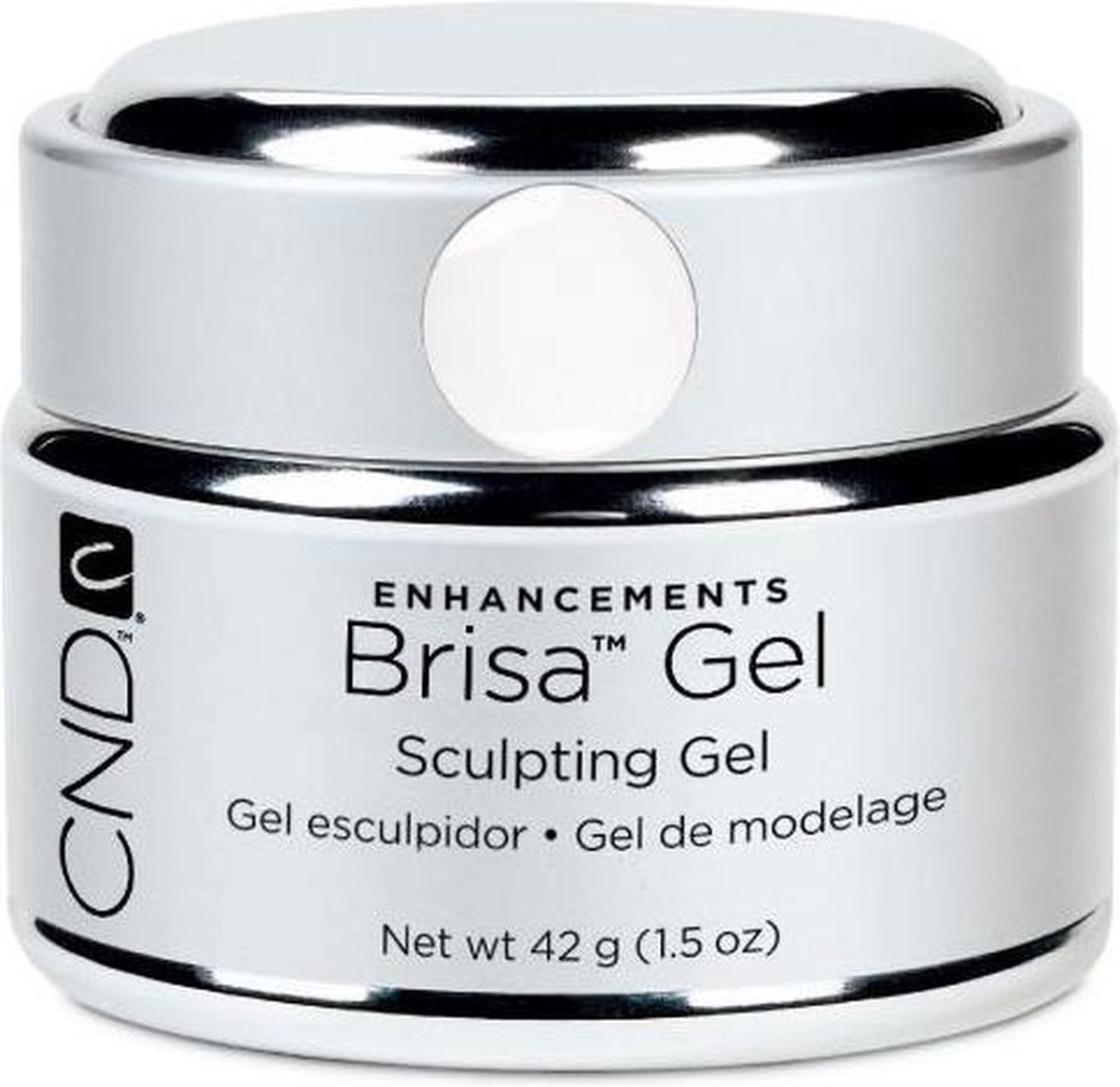 CND™ Brisa Sculpting Gel - Pure White 14 gr (opaque)