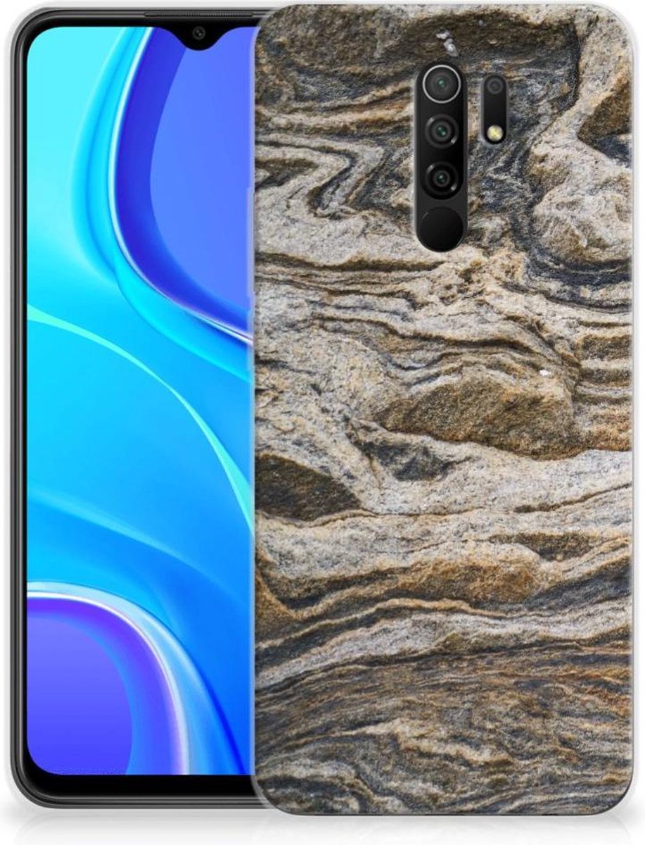 Xiaomi Redmi 9 TPU Siliconen Hoesje Steen
