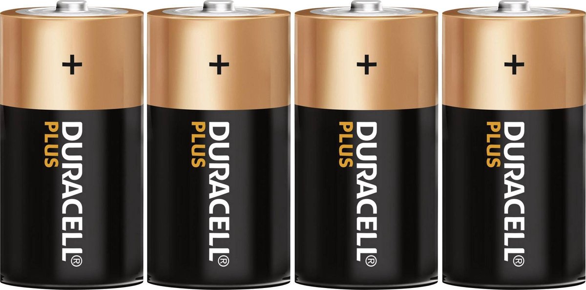 Duracell Alkaline PLUS POWER Mono D battery 1.5V (4 pcs.) au meilleur prix  sur