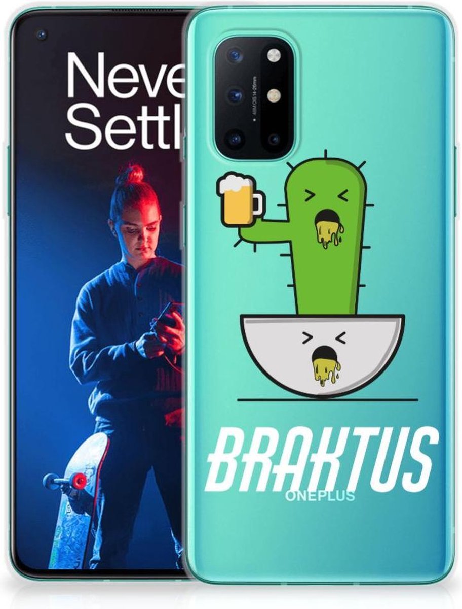 OnePlus 8T Telefoonhoesje met Naam Braktus