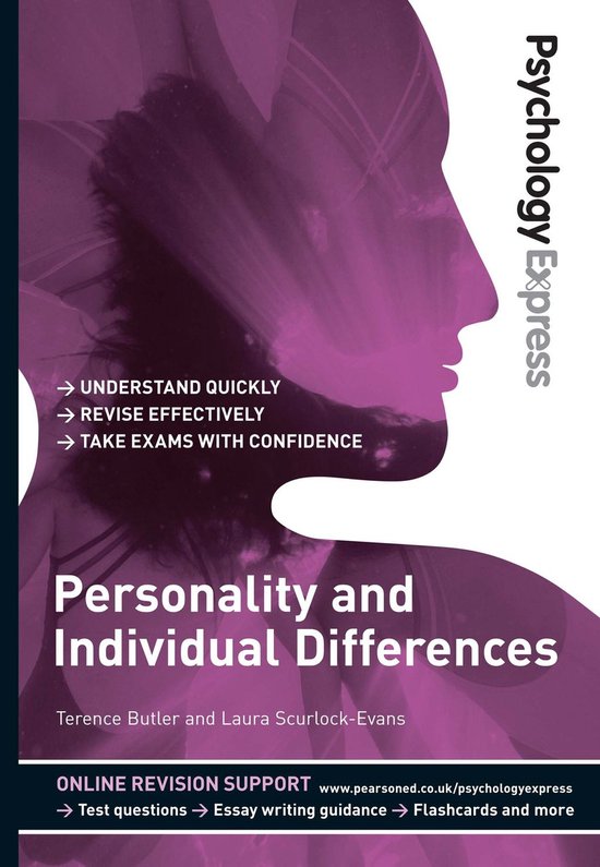 Psychology Express: Personality, Individual Differences and  ... - cover