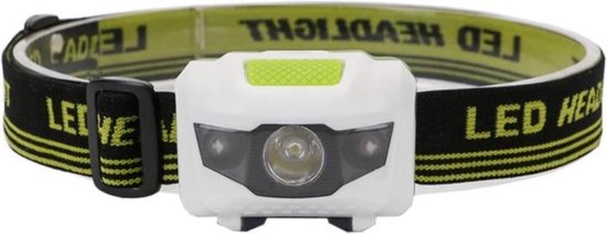 SVH Company LED Hoofdlamp â€“ Kantelbaar â€“ 120 Lumen â€“ 80 Meter Bereik