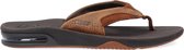 Reef Leather Fanning Heren Slippers - Bronze - Maat 37.5