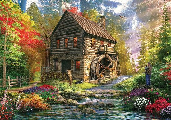 Mill Cottage Puzzel 2000 Stukjes | bol.com