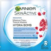 Garnier SkinActive - Hydra Bomb Sheet Masker met Granaatappel - Gezichtsmasker - 20 Stuks - Voordeelverpakking