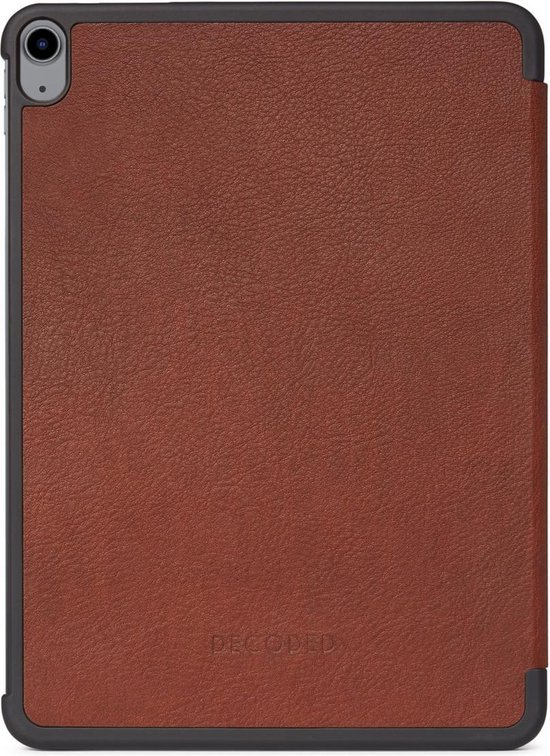 DECODED Slim Cover geschikt voor iPad Air 10,9", Full-Grain Leren Book  Case,... | bol.com