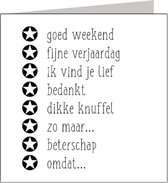 Beterschap kaarten - set van 2 verschillende kaarten