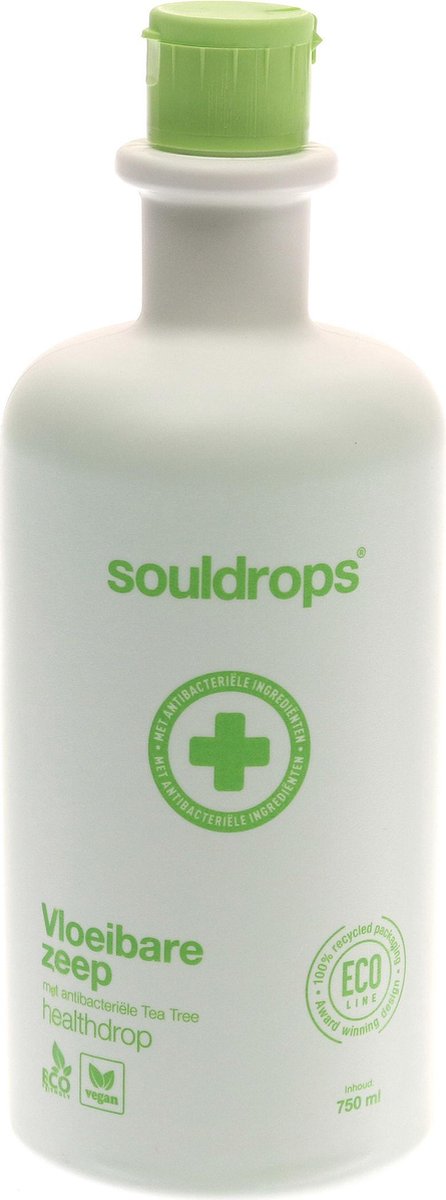 Souldrops handzeep 8x750ML multiverpakking voordeelverpakking antibacterieel biologisch Ritual Vegan