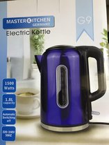 Master Kitchen Waterkoker 1.8L (blauw / paars metallic)