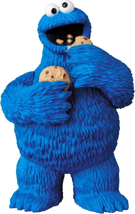 Sesamstraat - Cookie Monster - 9 cm | bol.com