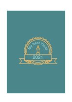 Notitieboek - Plannen - Ideeën - 2021 - Logboek - Jaarboek - Ideeënboek - Werkboek - Werk - Studie - School - Bedrijf - Softcover - Elastiek