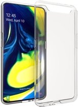 Hoesje Coolskin3T - Telefoonhoesje voor Samsung A80/A90 - Transparant Wit