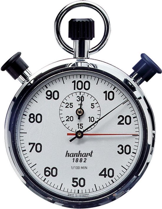Hanhart mechanische stopwatch Addition timer splitsecond 135.02010S