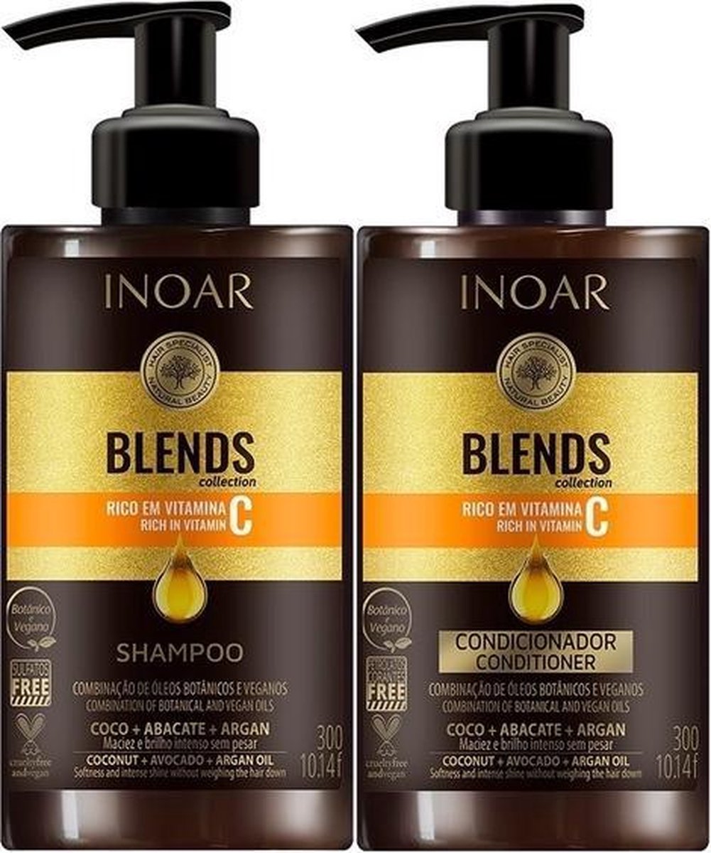 Inoar Blends Shampoo & Conditioner 300 ML