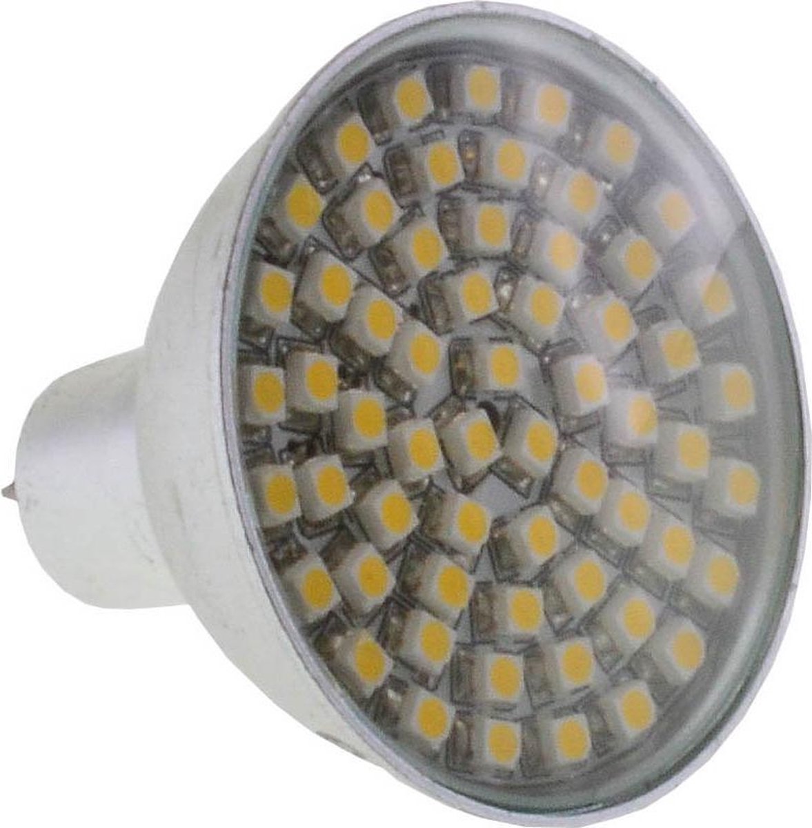 SMD LED lamp - GU5,3 - MR16 - 12V - 3,5W - 260 Lm - 3200K - 4 stuks |  bol.com