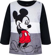 Mickey Mouse - Baby Longsleeve - Zwart - 18 Mnd - 81cm