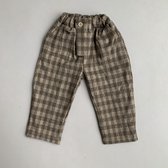 Buddybu geruite broek 18-24M