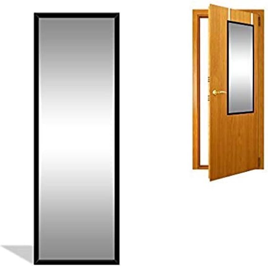 Deurspiegel - Spiegeldeur - Over deur spiegel - Inclusief haken - Spiegel - Mirror -... bol.com