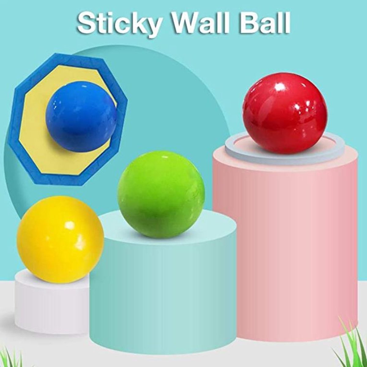 AYDStickyBallsFidgetToys 4 Sticky wall balls