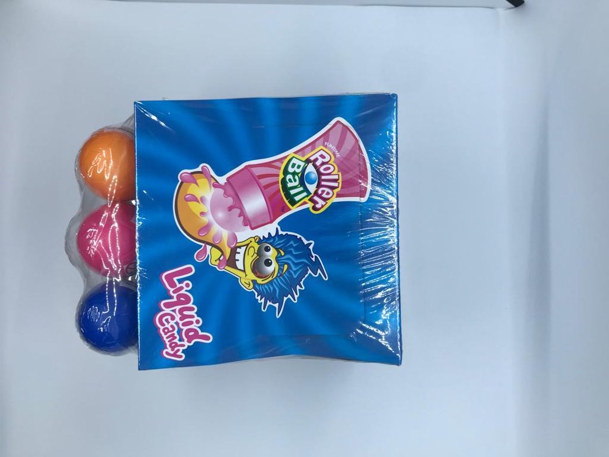 Liquid candy Roller ball vloeibaar snoep aardbeicolabosbessen