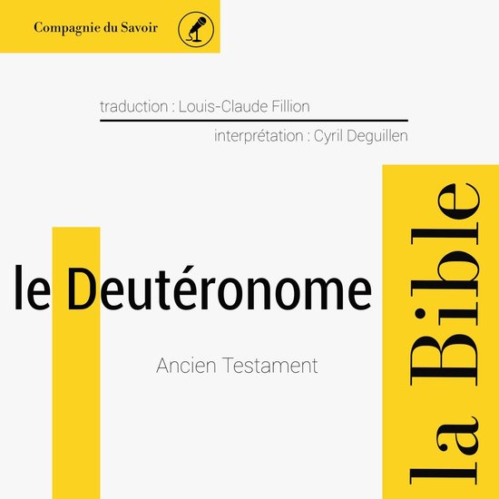 Le Deutéronome - cover