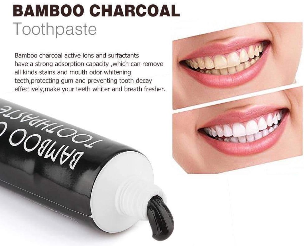 Bamboo 2024 charcoal toothpaste
