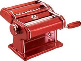 Atlas Pastamachine Rood - 150mm - voor spaghetti lasagna taglierini fettucine