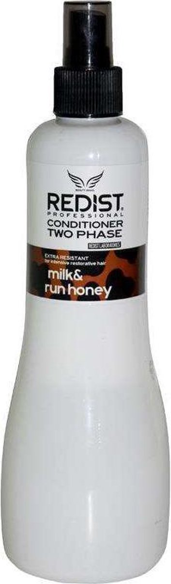 Redist two fase hairconditioner milk & run honey , inhoud 400 ml