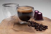 Dubbelwandige Espresso Glaasjes - Espresso Glazen - Set Van 2 - 80 Ml