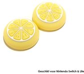Nintendo Switch & Lite | 1 Set = 2 Thumbgrips | Sinaasappel | Geel