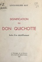 Signification du Don Quichotte