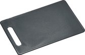 Kunststof snijplank grijs 15 x 24 cm - Keukenbenodigdheden - Grijze plastic snijplanken
