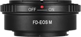 Adapter Canon FD lens naar Canon EOS-M body