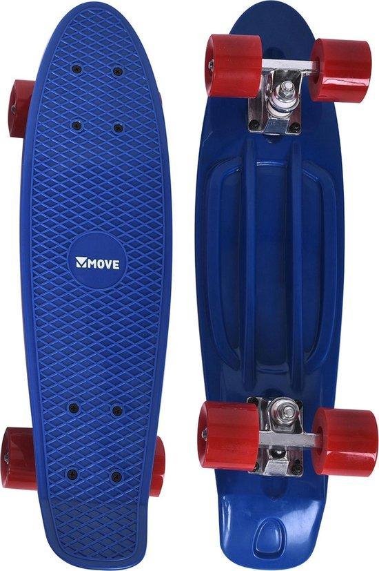 Move - Penny board - Old School Retro - 22" - Blauw - Mini Cruiser - Skateboard