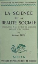 La science de la réalité sociale