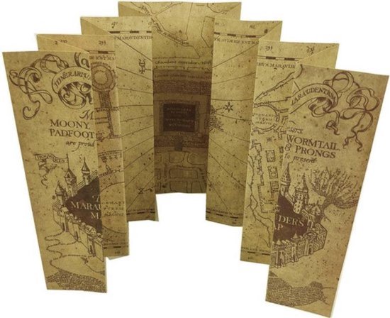 Carte du maraudeur / Carte du maraudeur - Replica - Harry Potter | bol.com