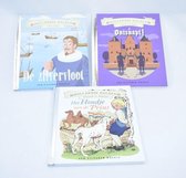 Set van 3 - leerzame geschiedenis - kinderboeken - hardcover - 3 stuks - serie 2
