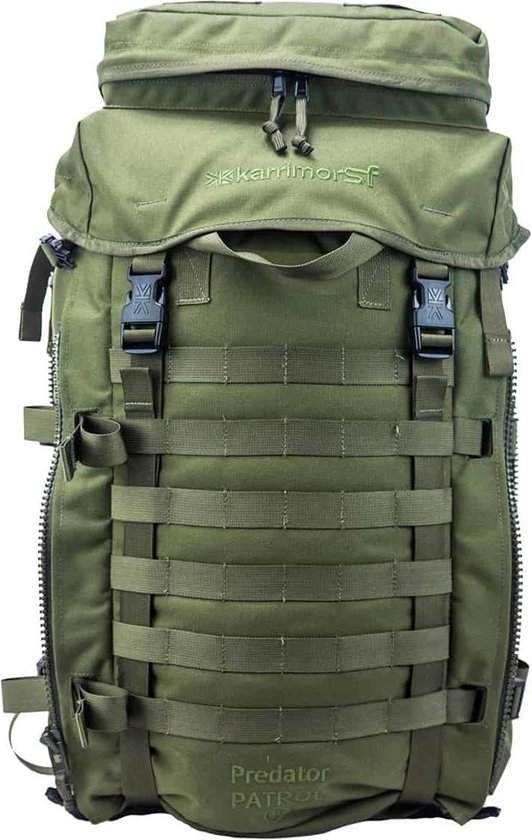 Karrimorsf Predator Patrol 45 Plce Olive Sac A Dos 45 Litres Fonctions Tactiques Bol Com