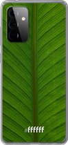 6F hoesje - geschikt voor Samsung Galaxy A72 -  Transparant TPU Case - Unseen Green #ffffff