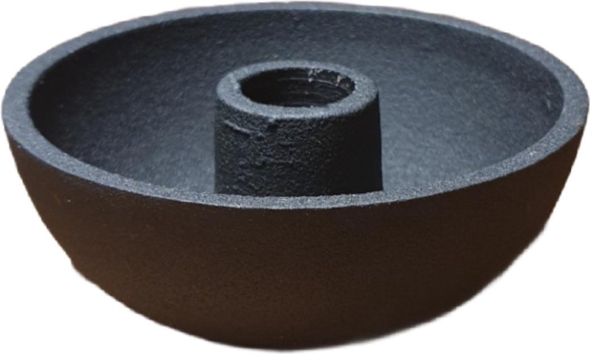 Branded by Kandelaar - Puck - Zwart - 4,5 cm