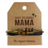 100 % Te Gekke Mama  Armband The legend Collection